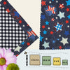 Patriotic Stars New-Bee Starter Pack – Beeswax Food Wraps (4pc)